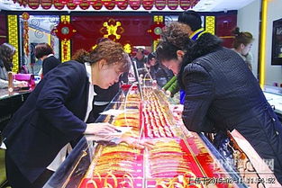 春節將至，貴金屬銷售人氣漸旺